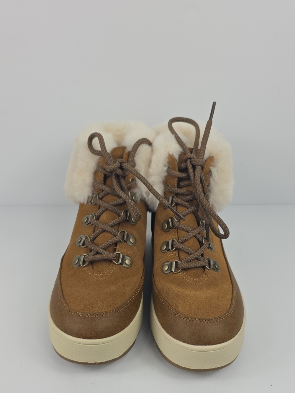 Koolaburra by UGG Tynlee Suede Lace-Up Women's Boots Size 7 - Picture 5 of 13